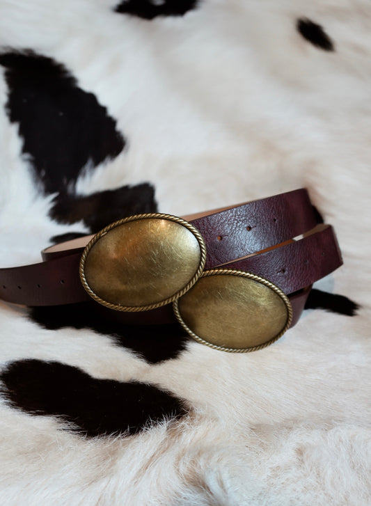 Oval Rodeo Belt