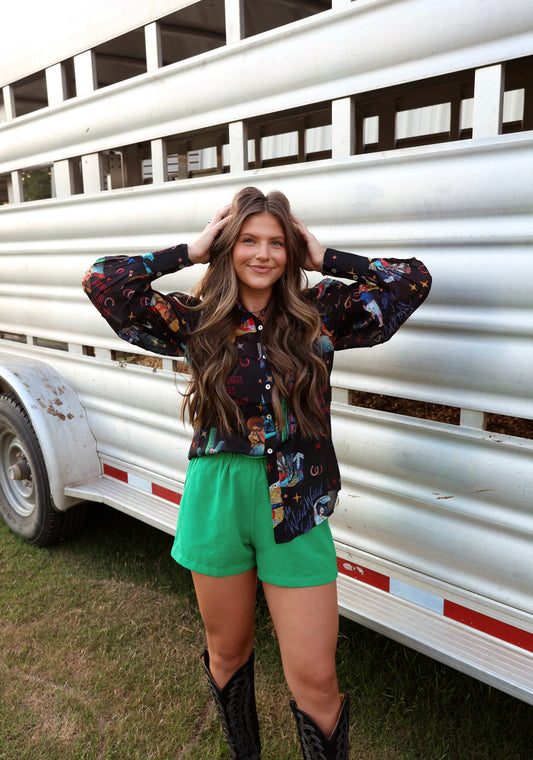 But Daddy He's a Cowboy Blouse