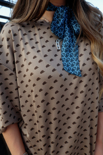 Oversized Howdy Dotty Tee