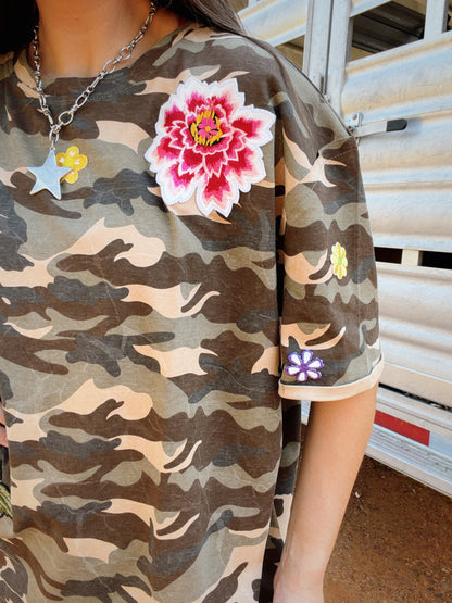 Mkay Camo Patch Tee