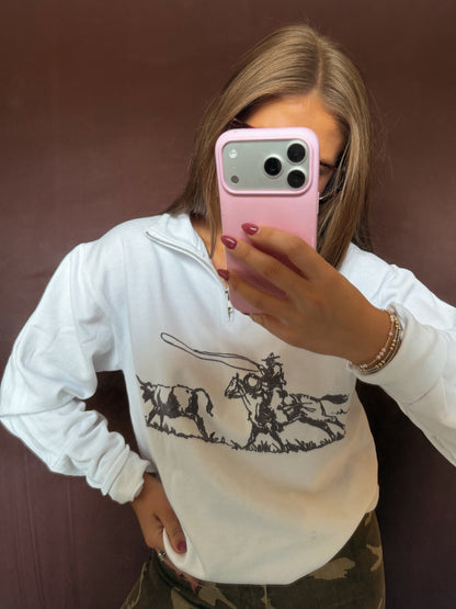 The Roper Quarter Zip Up