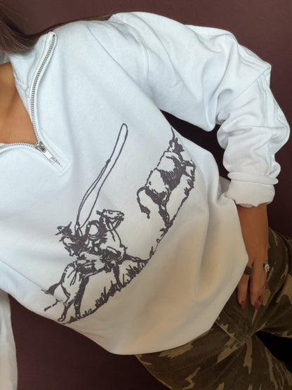 The Roper Quarter Zip Up