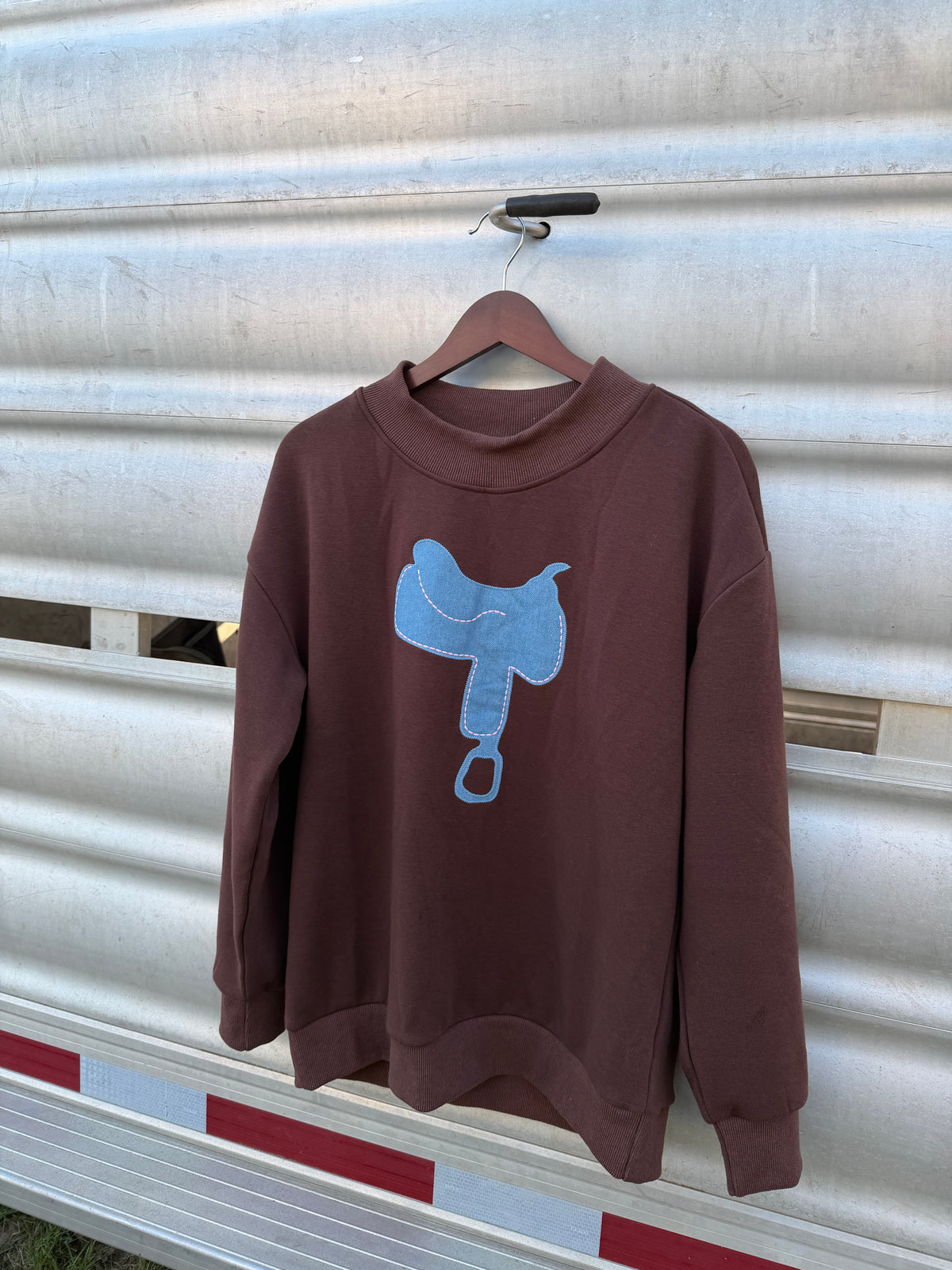 Saddle Up Mockneck