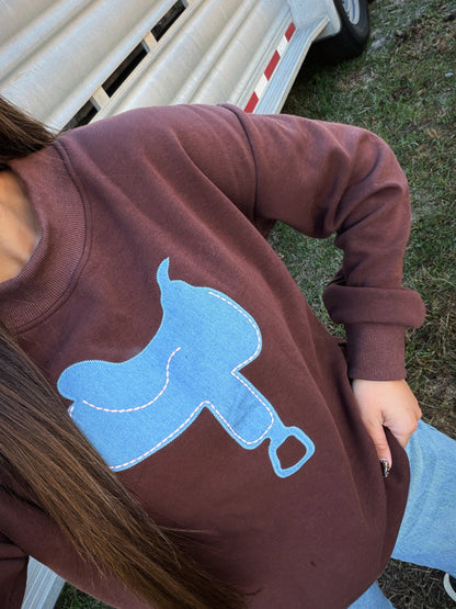 Saddle Up Mockneck