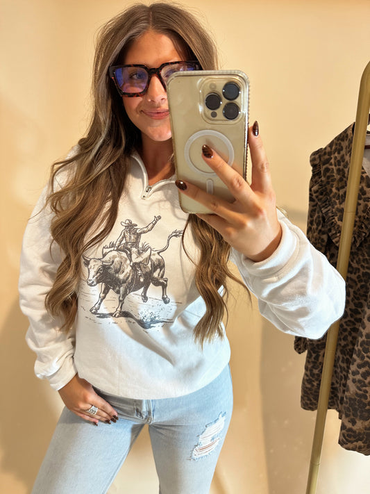 Bull Ridin' Pullover