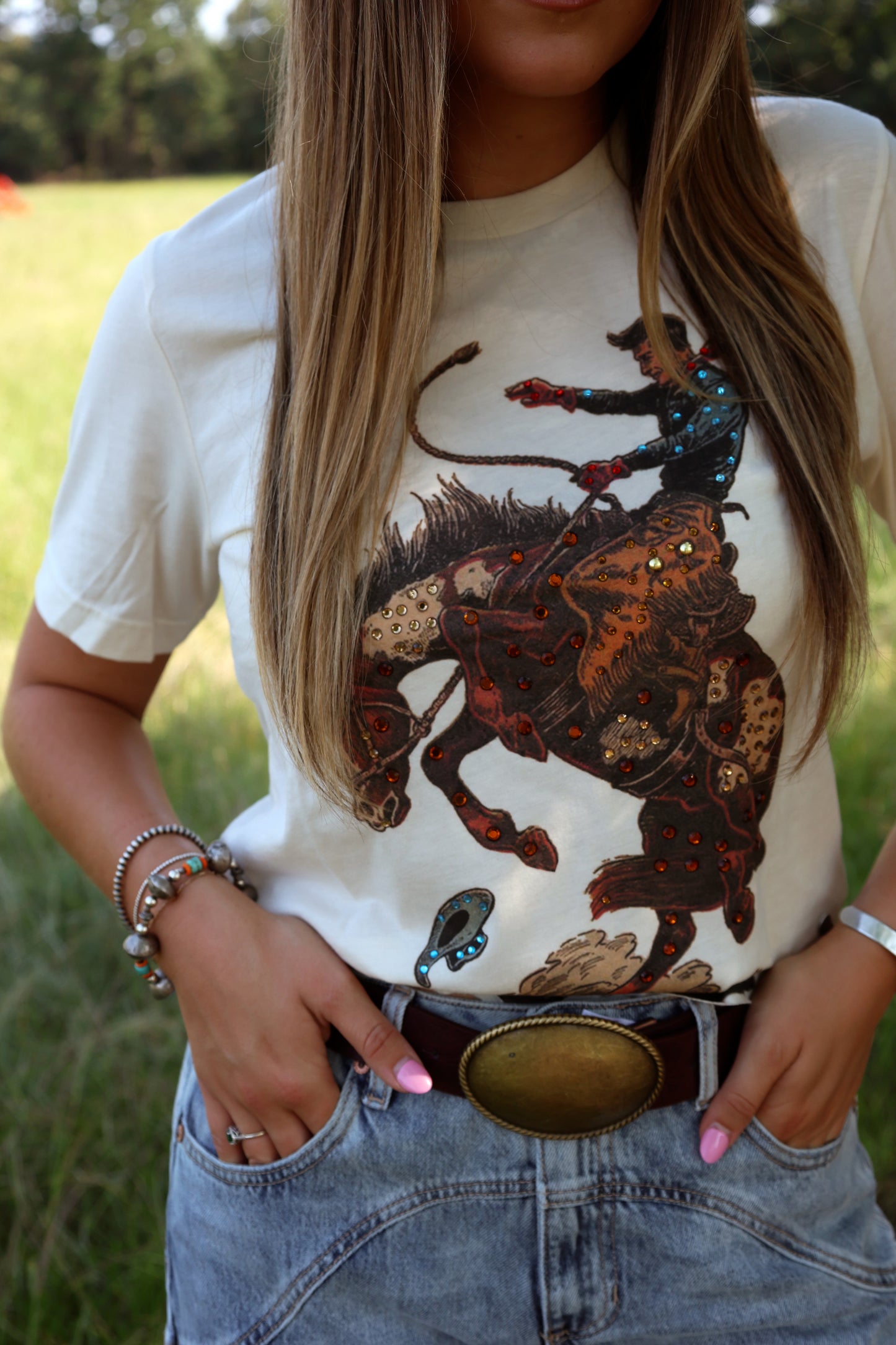 The Jeweled Bronc Graphic Tee