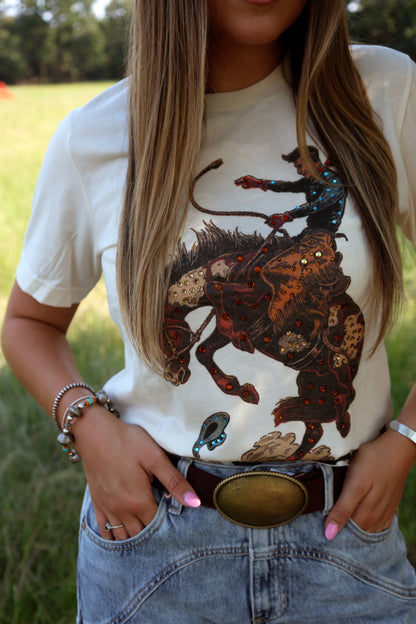 The Jeweled Bronc Graphic Tee