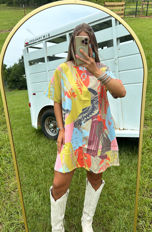Walk the Line Dress