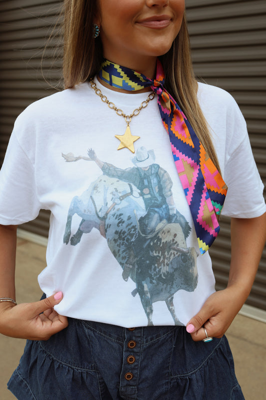 Bull Riding Tee
