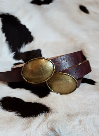 Oval Rodeo Belt