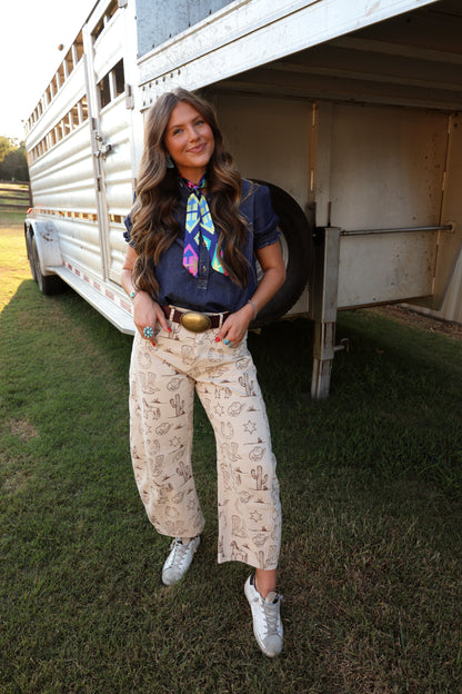 Wild West Barrel Jeans