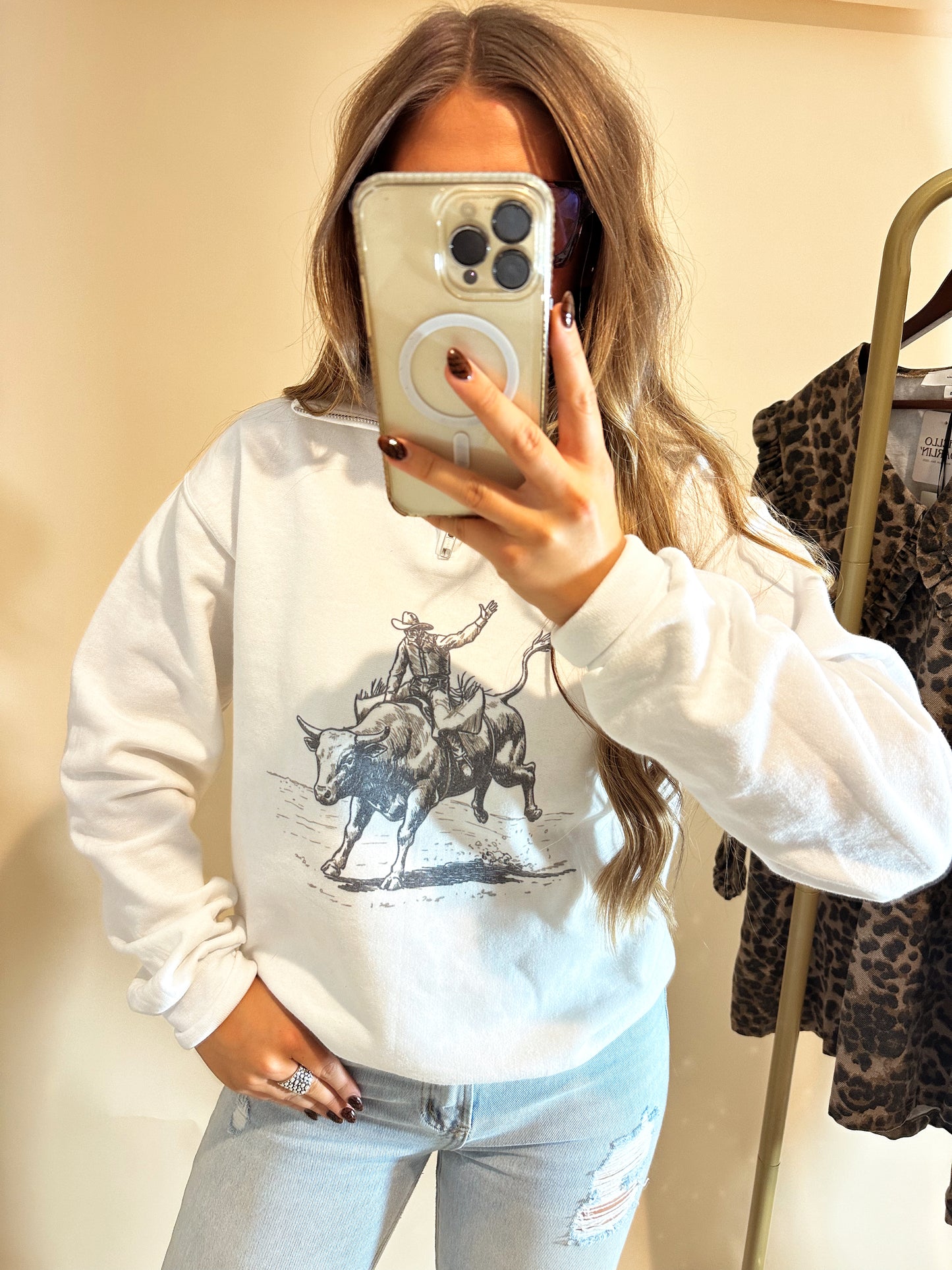 Bull Ridin' Pullover