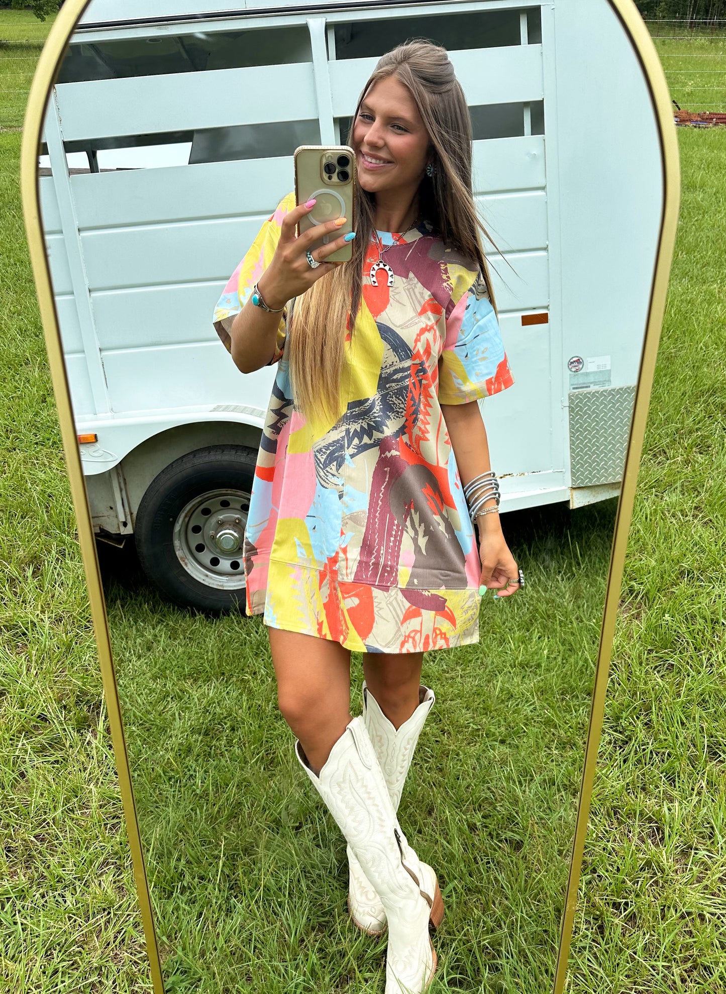 Walk the Line Dress