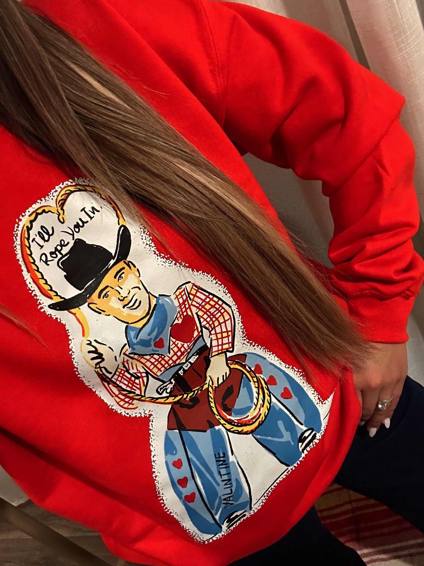 Cowboy Valentine Sweatshirt