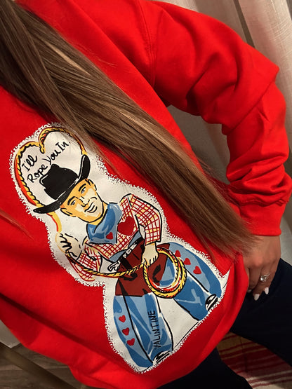 Cowboy Valentine Sweatshirt