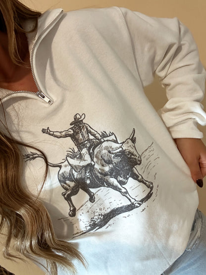 Bull Ridin' Pullover