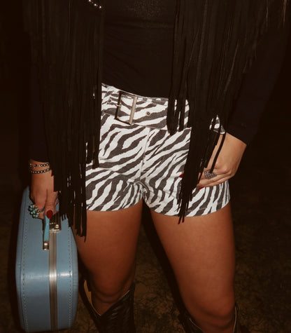 Zebra Shorts