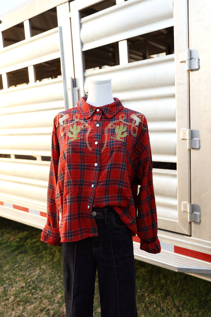 Texas Christmas Flannel