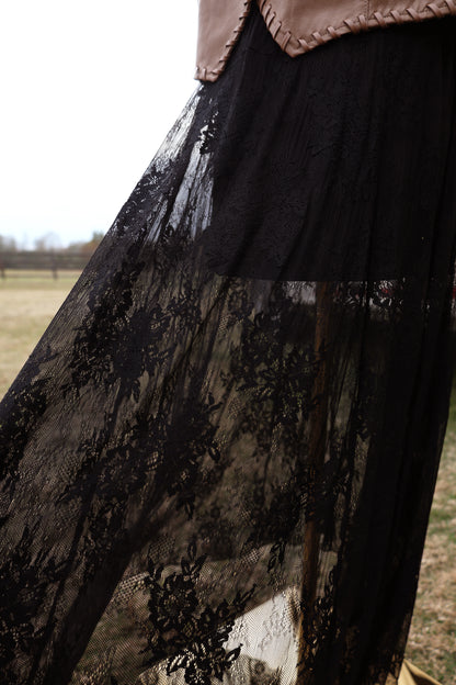 Lace Maxi Skirt