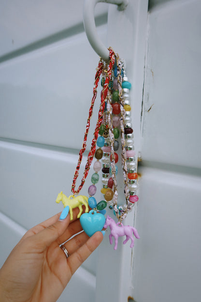Lover Girl Bead Necklace