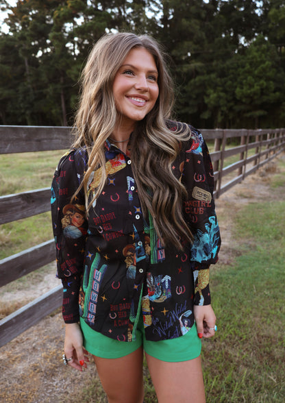 But Daddy He's a Cowboy Blouse