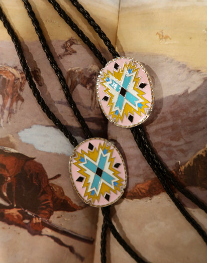 Cowboy Confetti Bolo Tie