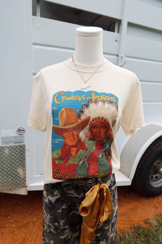 Cowboys 'n' Indians Jeweled Graphic