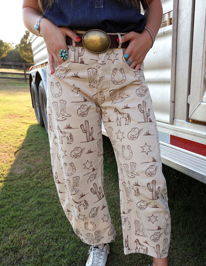 Wild West Barrel Jeans